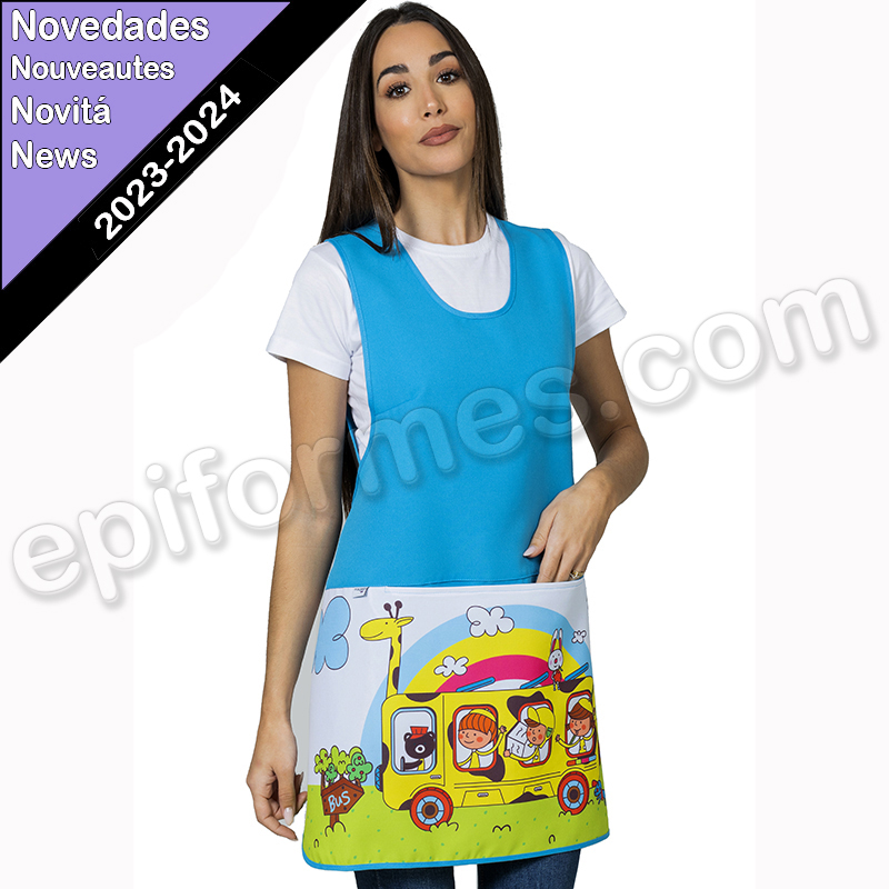 Estola maestra estampado infantil