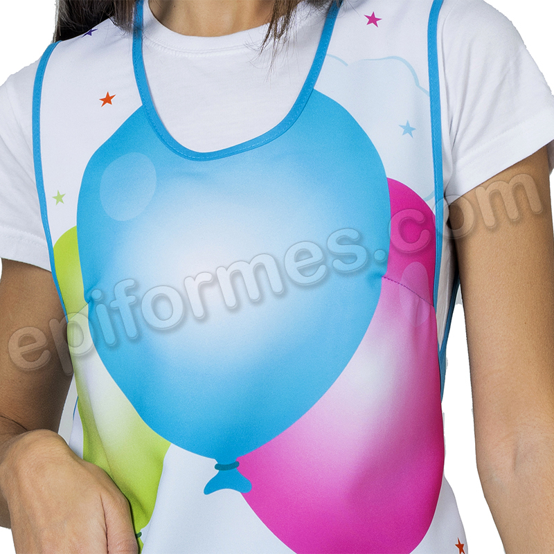 Estola maestra personalizable, globos