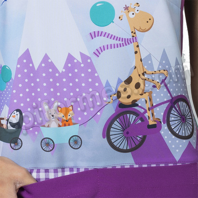 Estola maestra estampado infantil