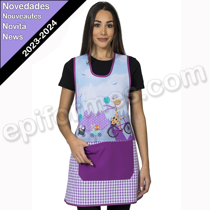 Estola maestra estampado infantil