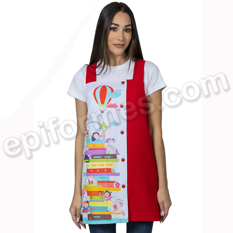 Pichi maestra infantil estampado