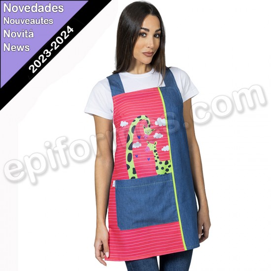 Pichi maestra infantil vaquero, fino