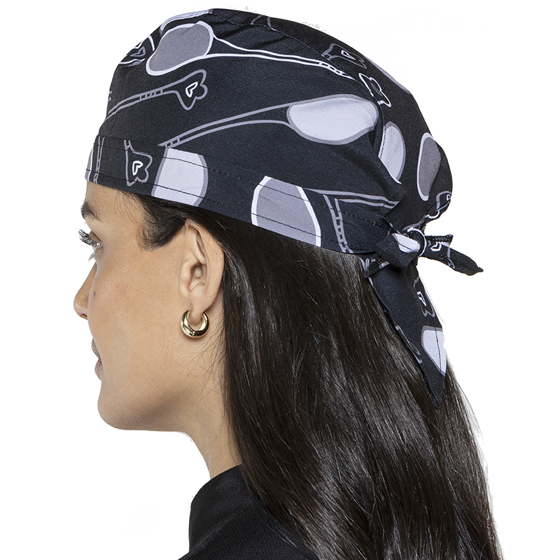 Bandana  cocinero estampada 