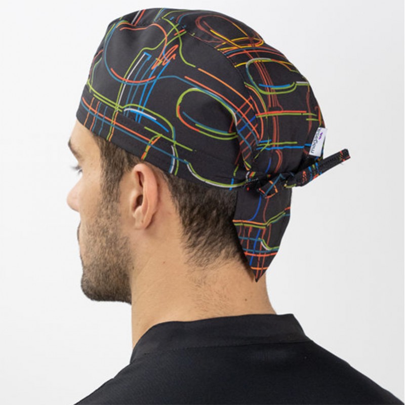 Bandana  cocinero estampada 