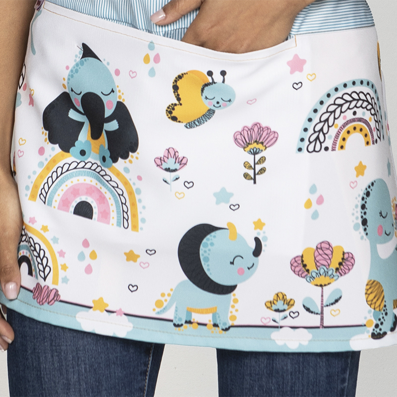 Estola para maestra infantil, fauna