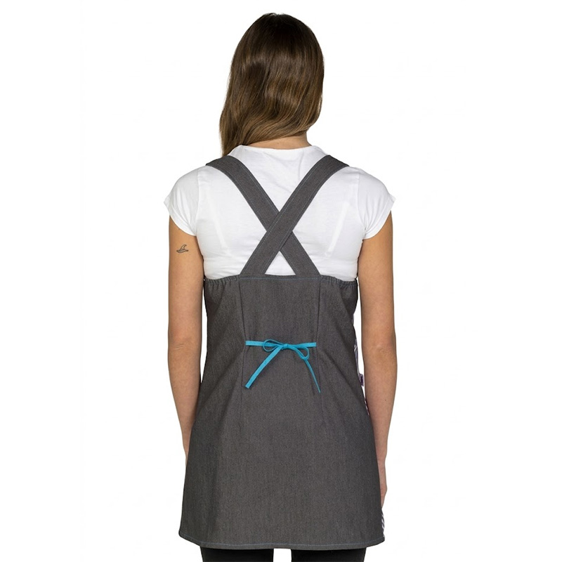 Pichi de Maestra Vaquero Tren - Denim Stretch