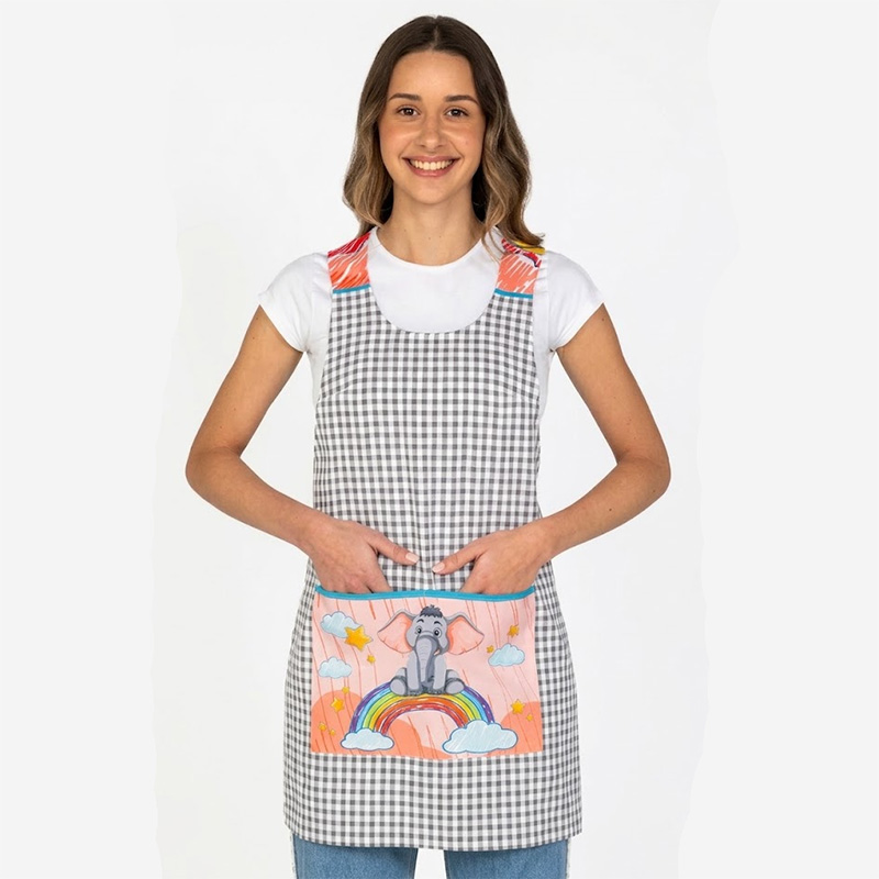 Estola Maestra Elefante - Tallas M y XL - Tejido Reciclado