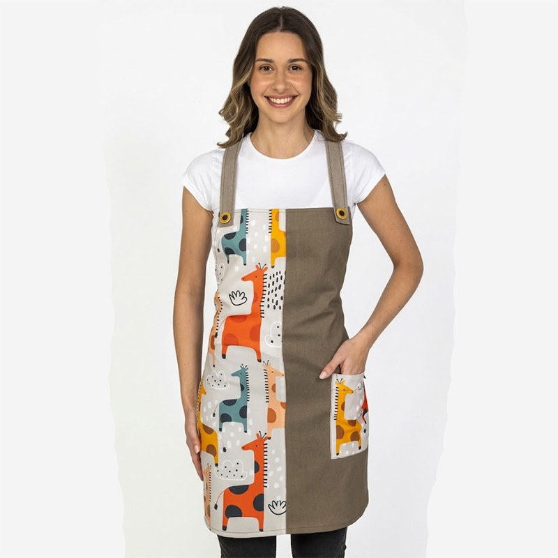 Estola Maestra Vaquera Jirafas - Elástica 