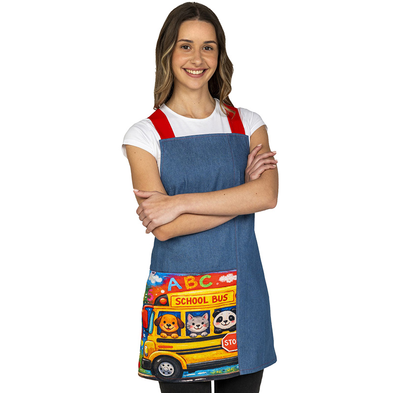 Estola Maestra Vaquera Bus - Tejido Fino con Visco...