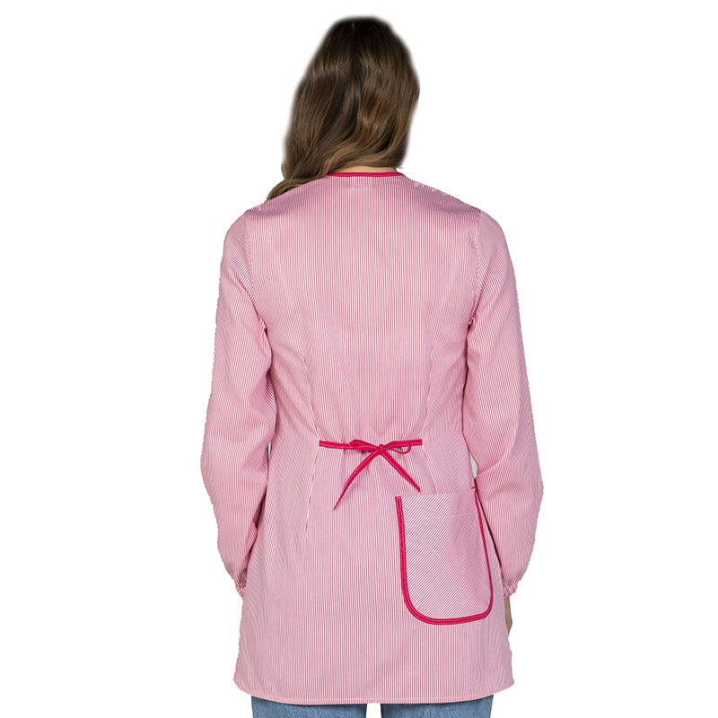 Bata Corta de Maestra Manga Larga Globo 