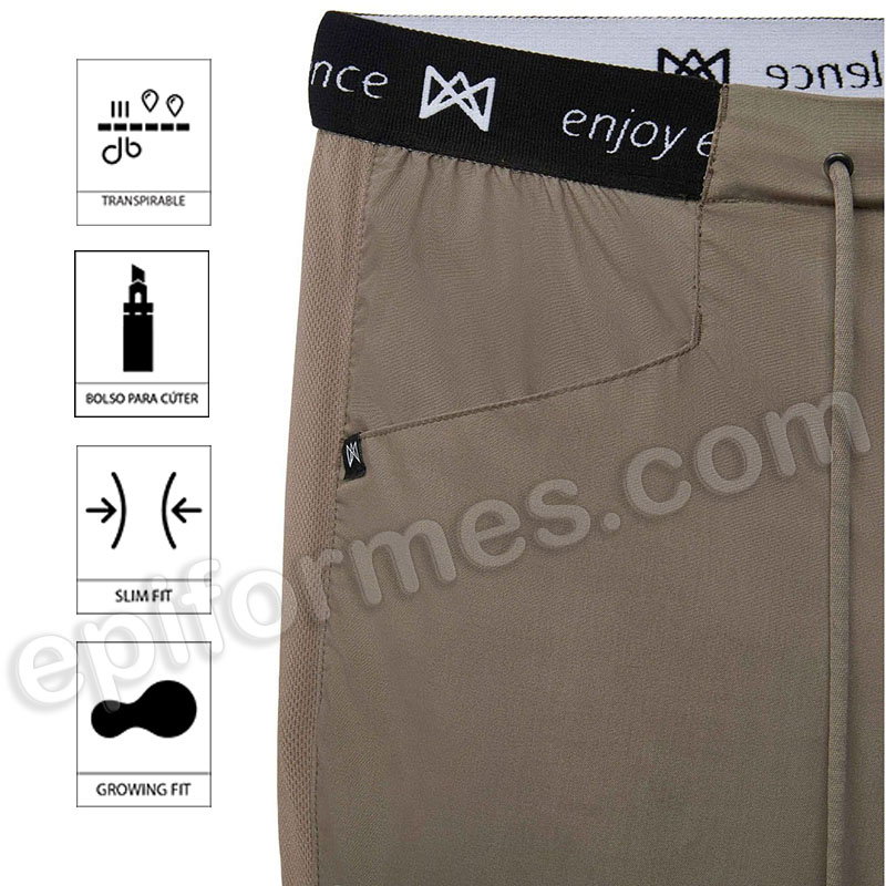 Pantalón Deportivo Cocina Slim Fit