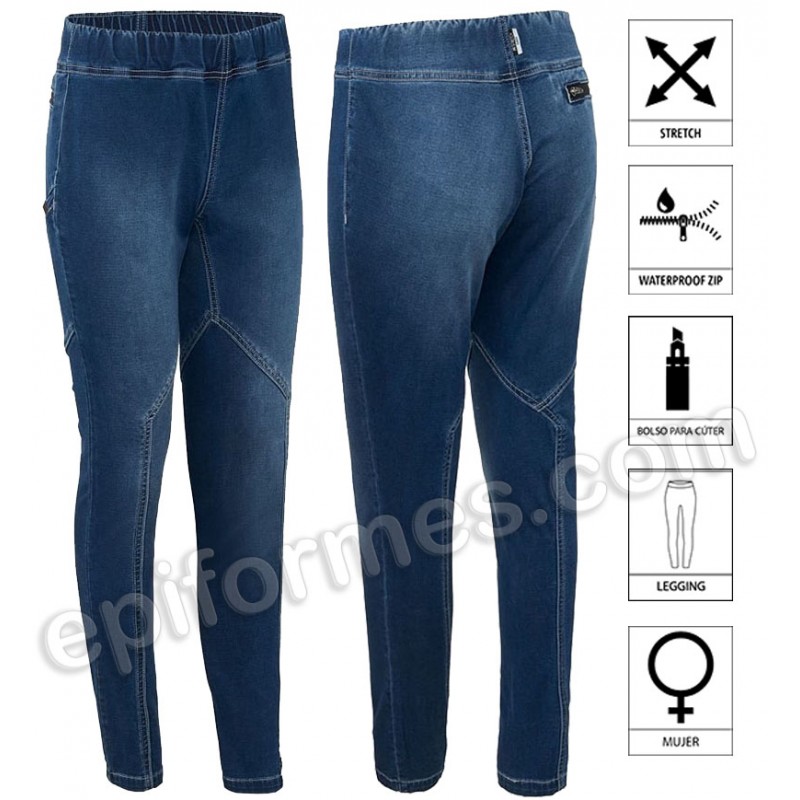 Pantalón Legging Denim Moldeador,mujer