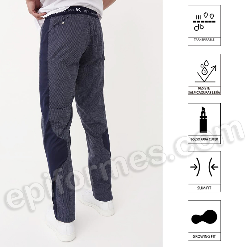 Pantalón Deportivo Cocina Slim Fit