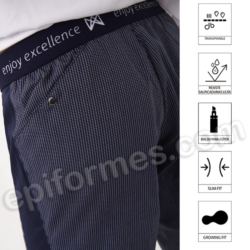 Pantalón Deportivo Cocina Slim Fit