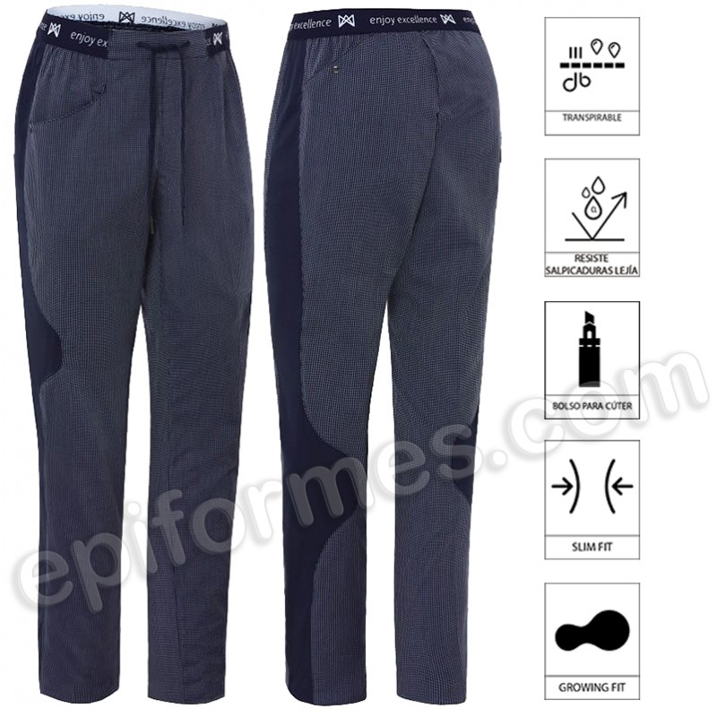 Pantalón Deportivo Cocina Slim Fit