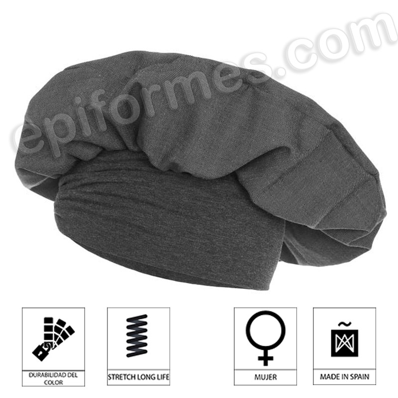 Gorro cocinero chapiñón con turbante