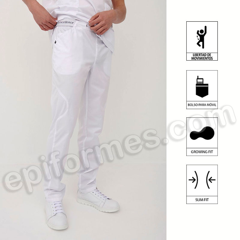 Pantalón Deportivo Sanitario Slim Fit