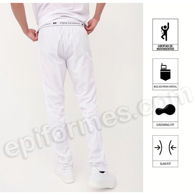 Pantalón Deportivo Sanitario Slim Fit