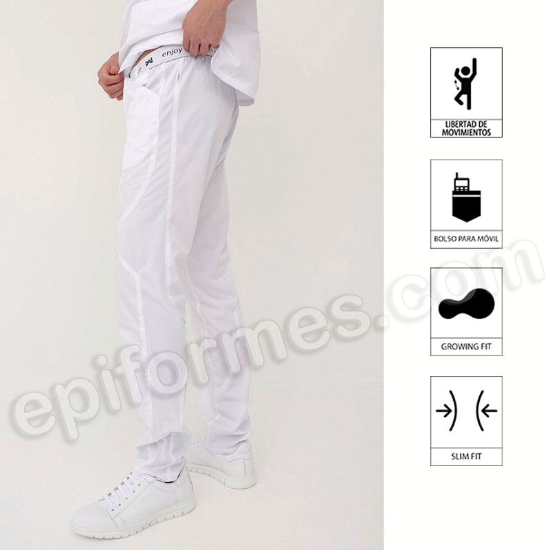 Pantalón Deportivo Sanitario Slim Fit