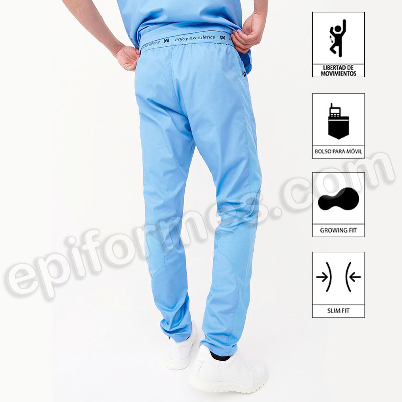 Pantalón Deportivo Sanitario Slim Fit