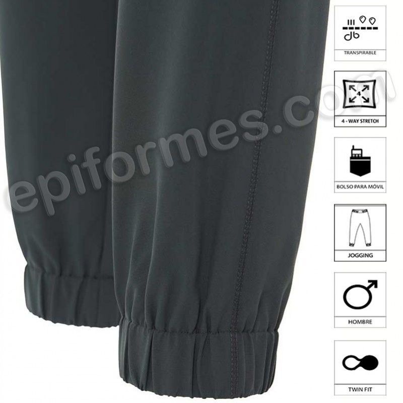 Pantalón sanitario para hombre tipo jogging.