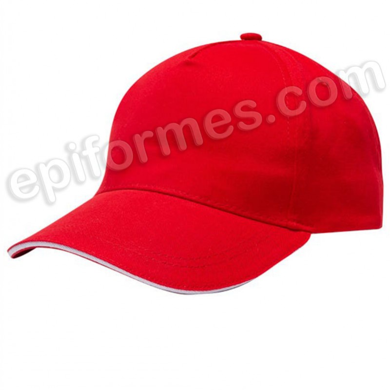 Gorra deportiva conbinada con visera, 6 colores