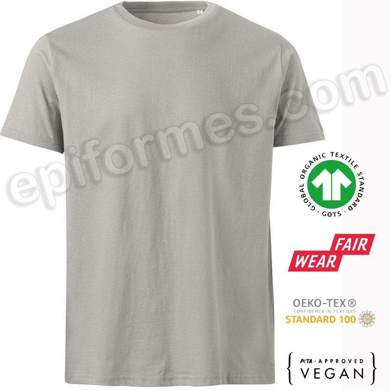 Camiseta ecológica Natura. CERTIFICADA