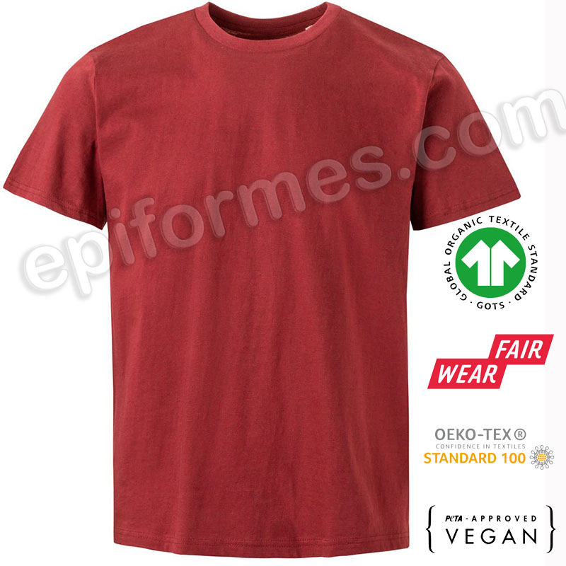 Camiseta ecológica Natura. CERTIFICADA