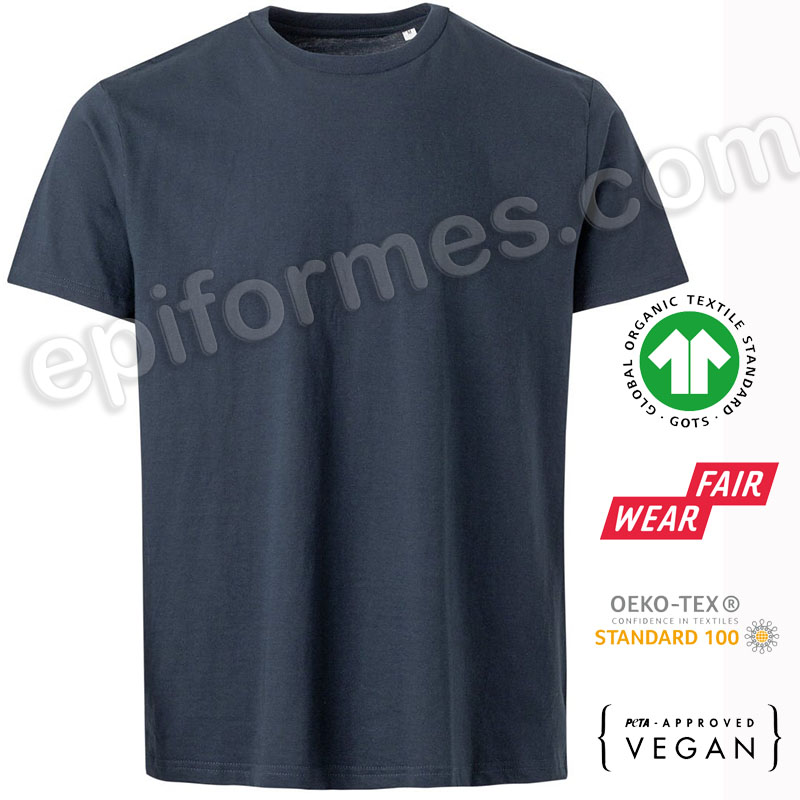 Camiseta ecológica Natura. CERTIFICADA