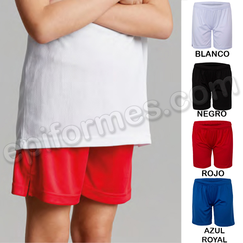 Pantalón corto infantil deporte