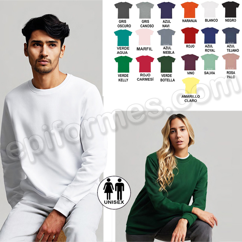 Sudadera laboral 16 colores