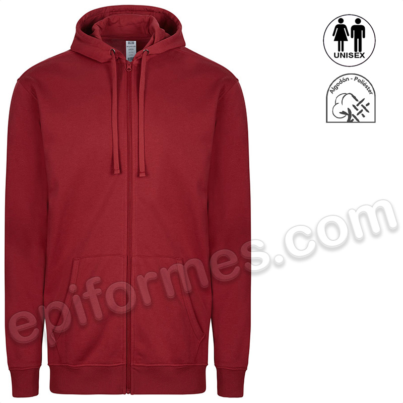 Sudadera con capucha felpa perchada 19 colores