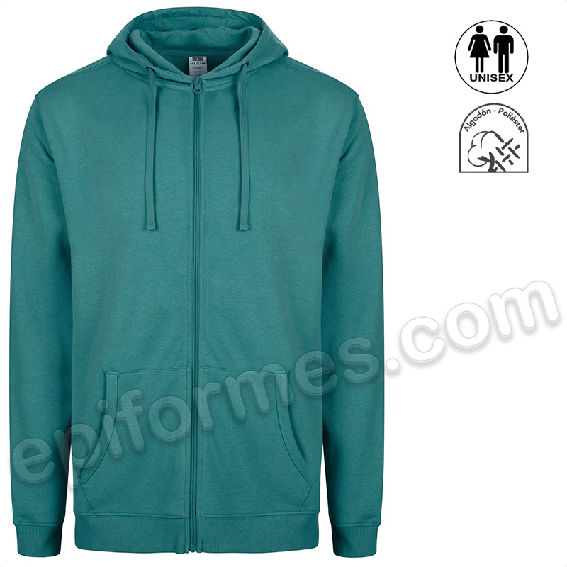 Sudadera con capucha felpa perchada 19 colores