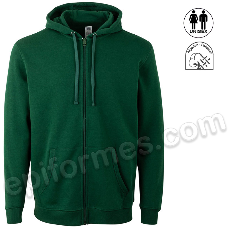 Sudadera con capucha felpa perchada 19 colores