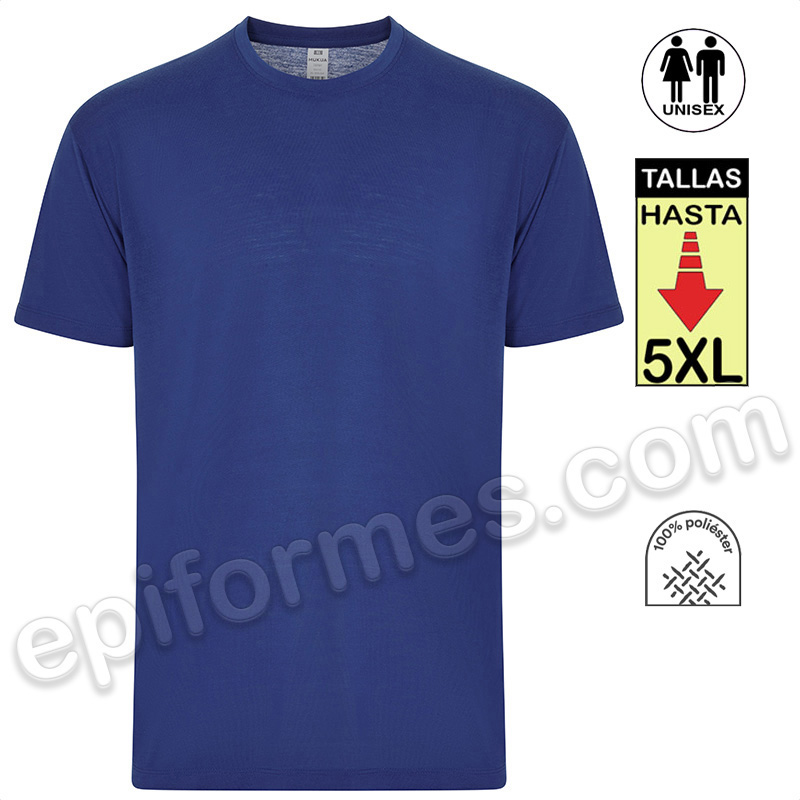 Camiseta sublimable en 7 colores