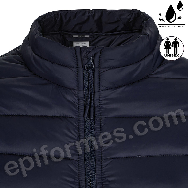 Chaqueta, acolchada, unisex, en 9 colores