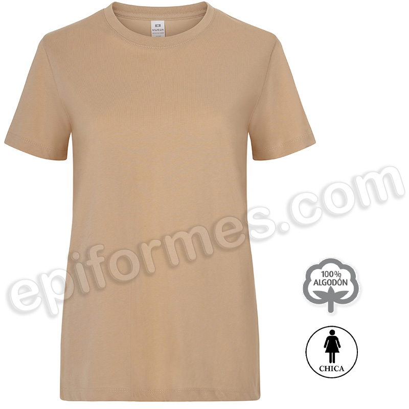 Camiseta manga corta señora, 27 colores