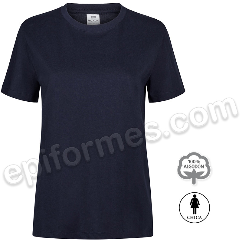 Camiseta manga corta señora, 27 colores