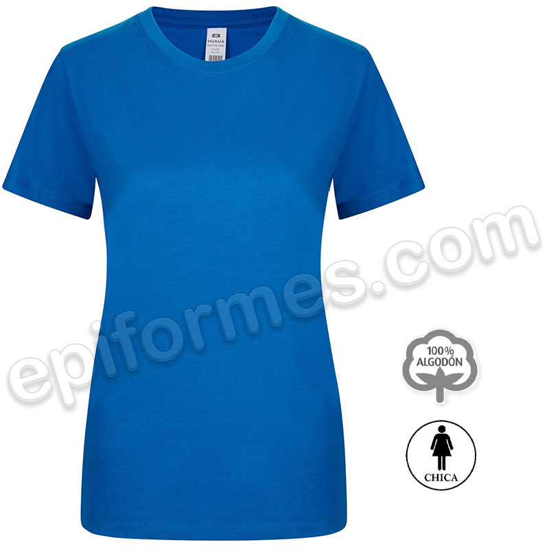 Camiseta manga corta señora, 27 colores