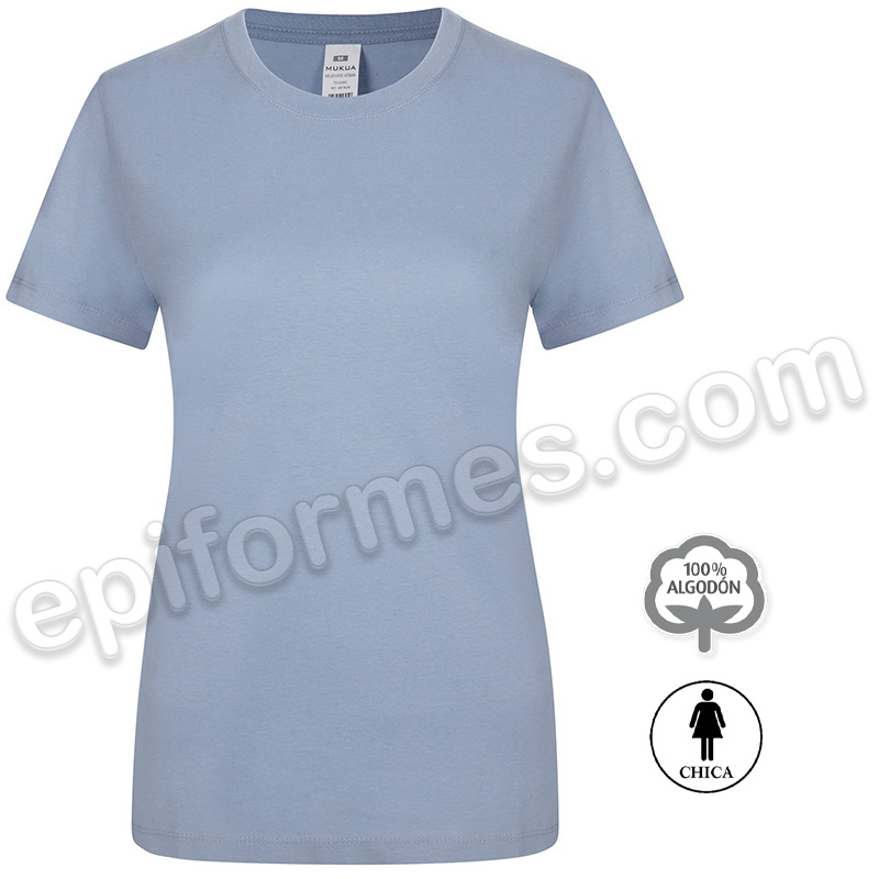 Camiseta manga corta señora, 27 colores