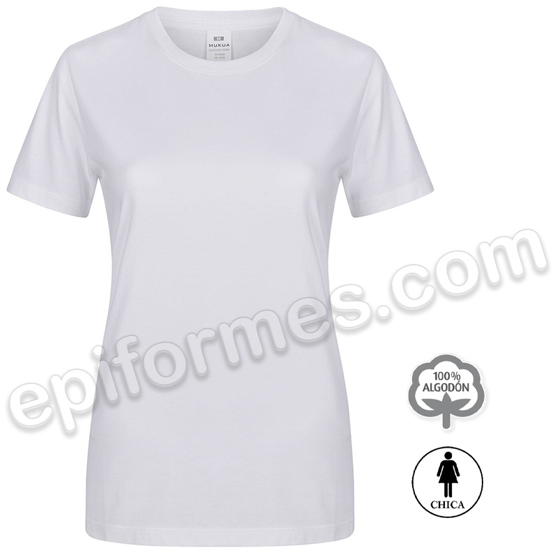 Camiseta manga corta señora, 27 colores