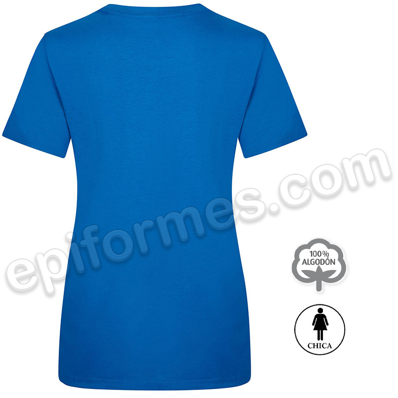 Camiseta manga corta señora, 27 colores