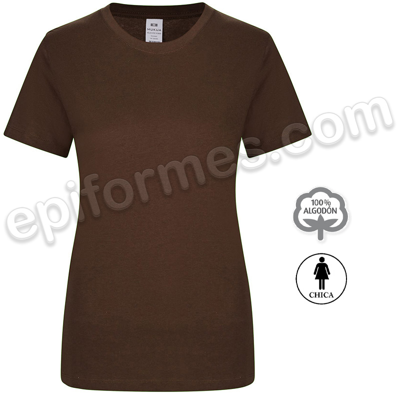 Camiseta manga corta señora, 27 colores