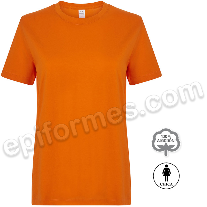 Camiseta manga corta señora, 27 colores