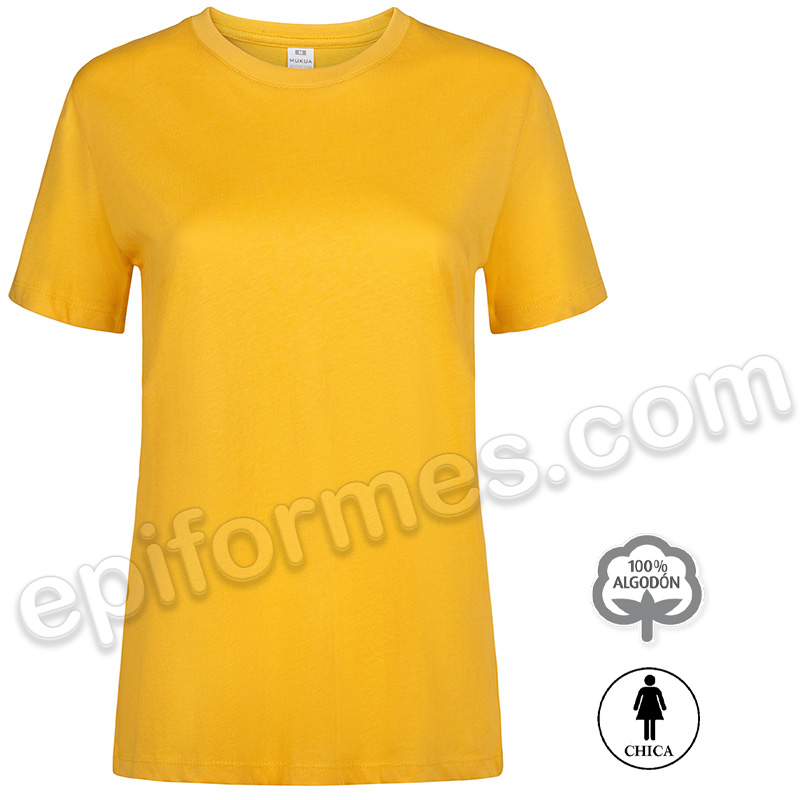 Camiseta manga corta señora, 27 colores