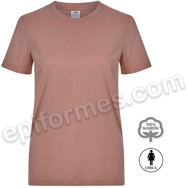 Camiseta manga corta señora, 27 colores