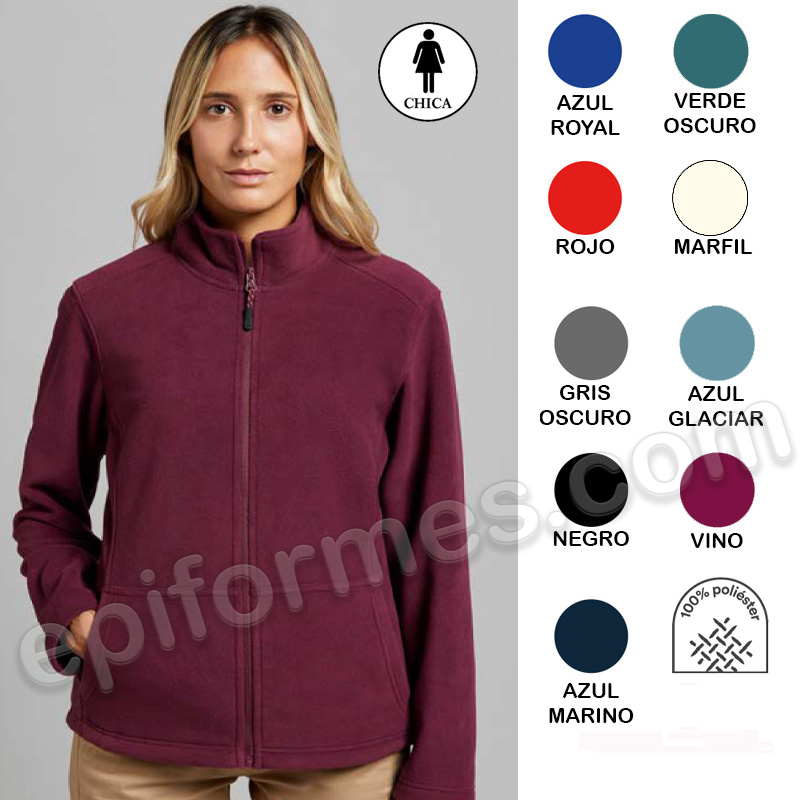 Forro polar mujer 9 colores