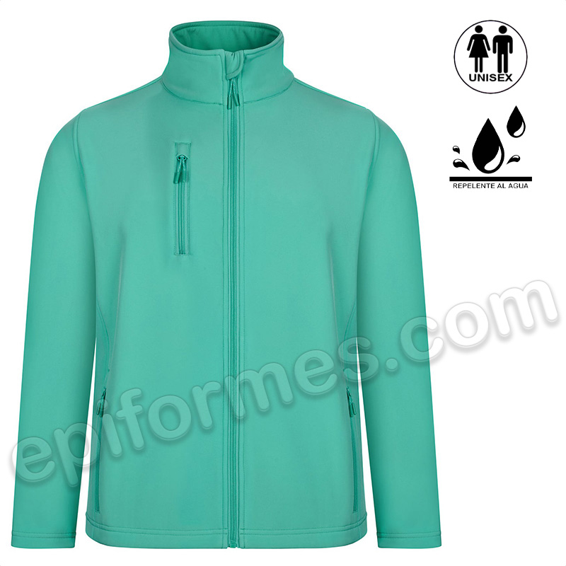 Cazadora soft shell, 6 colores