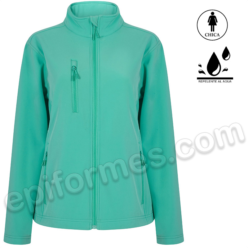 Cazadora soft shell, de señora, 6 colores