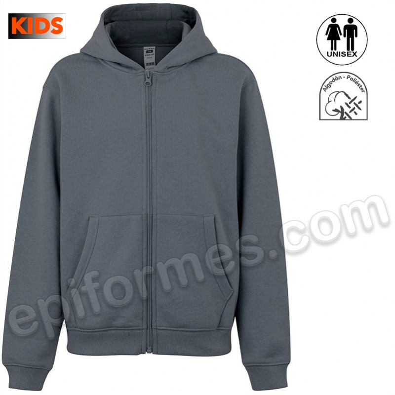 Sudadera escolar con capucha en 19 colores